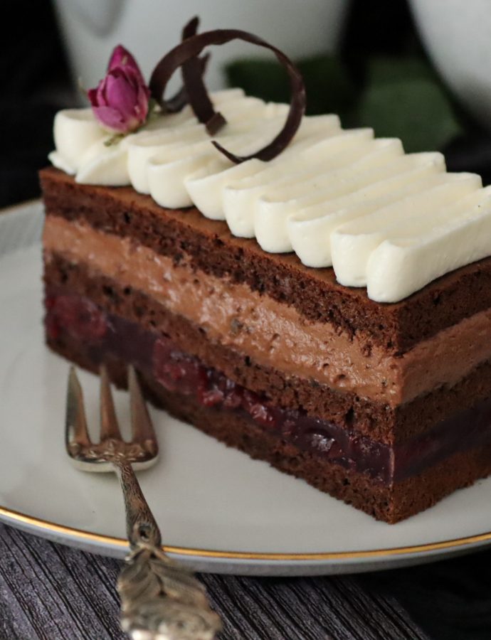 Schwarzwälder-Kirschschnitte
