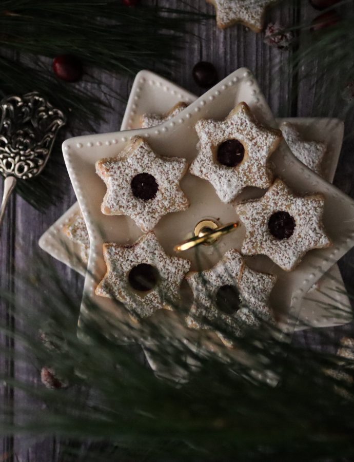 Cranberry-Orange-Spitzbuben