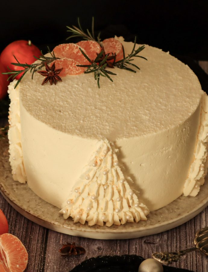 Clementine-Spekulatius-Torte