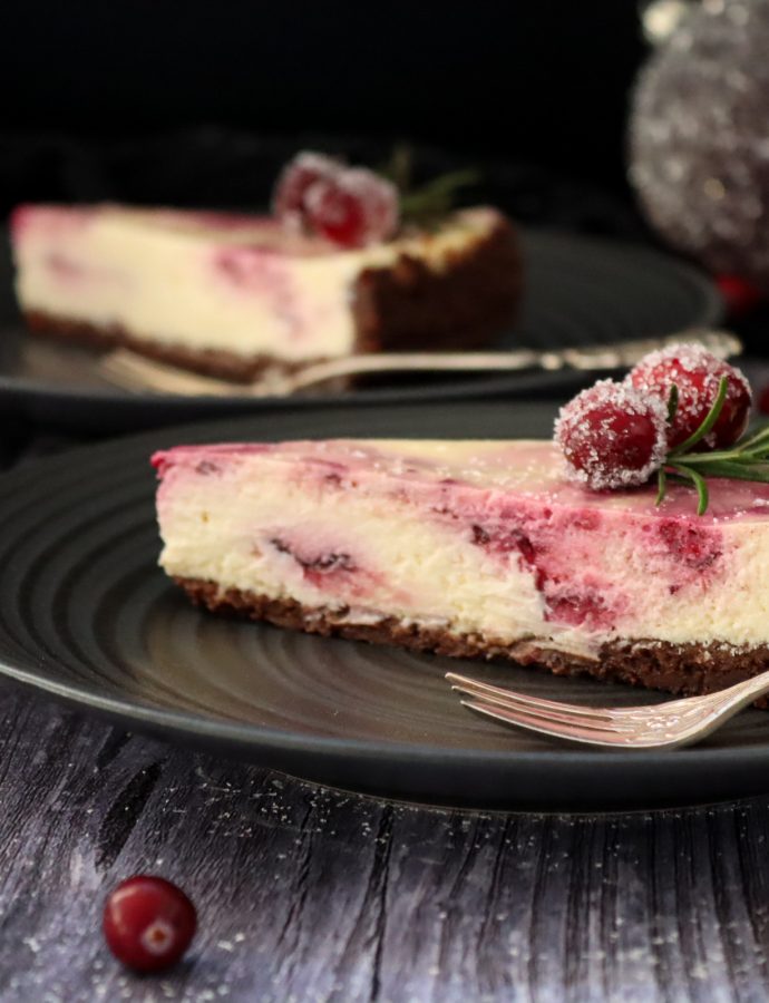 Cranberry-Cheesecake
