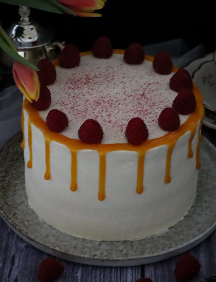 Maracuja-Himbeer-Torte