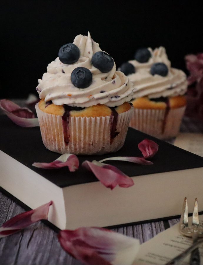 Heidelbeer-Cupcakes