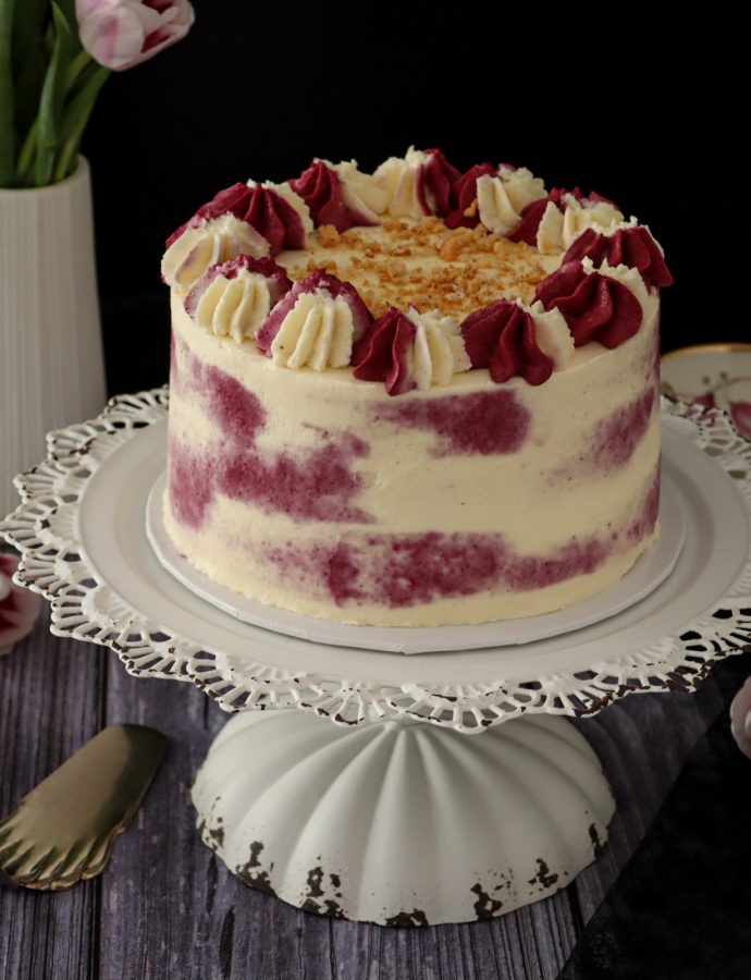 Cassis-Amaretto-Torte