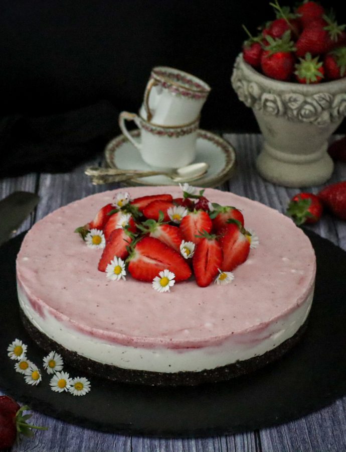 Erdbeer-Quark Torte