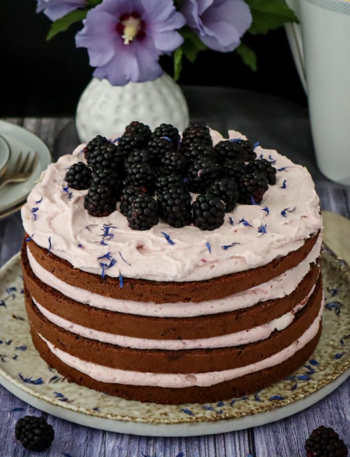 Brombeer-Schoko-Torte