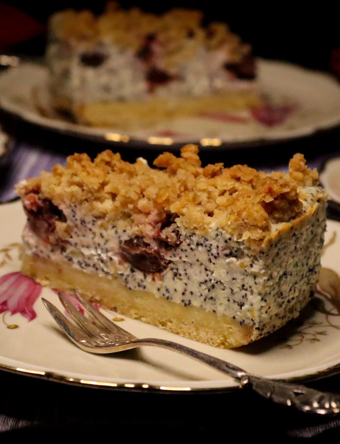 Kirsch-Mohnkuchen